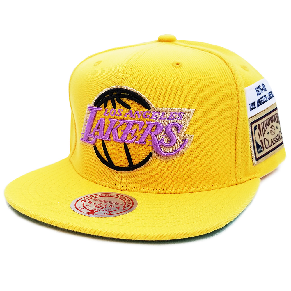 Los Angeles Lakers Mitchell & Ness Hardwood Classics Core Side