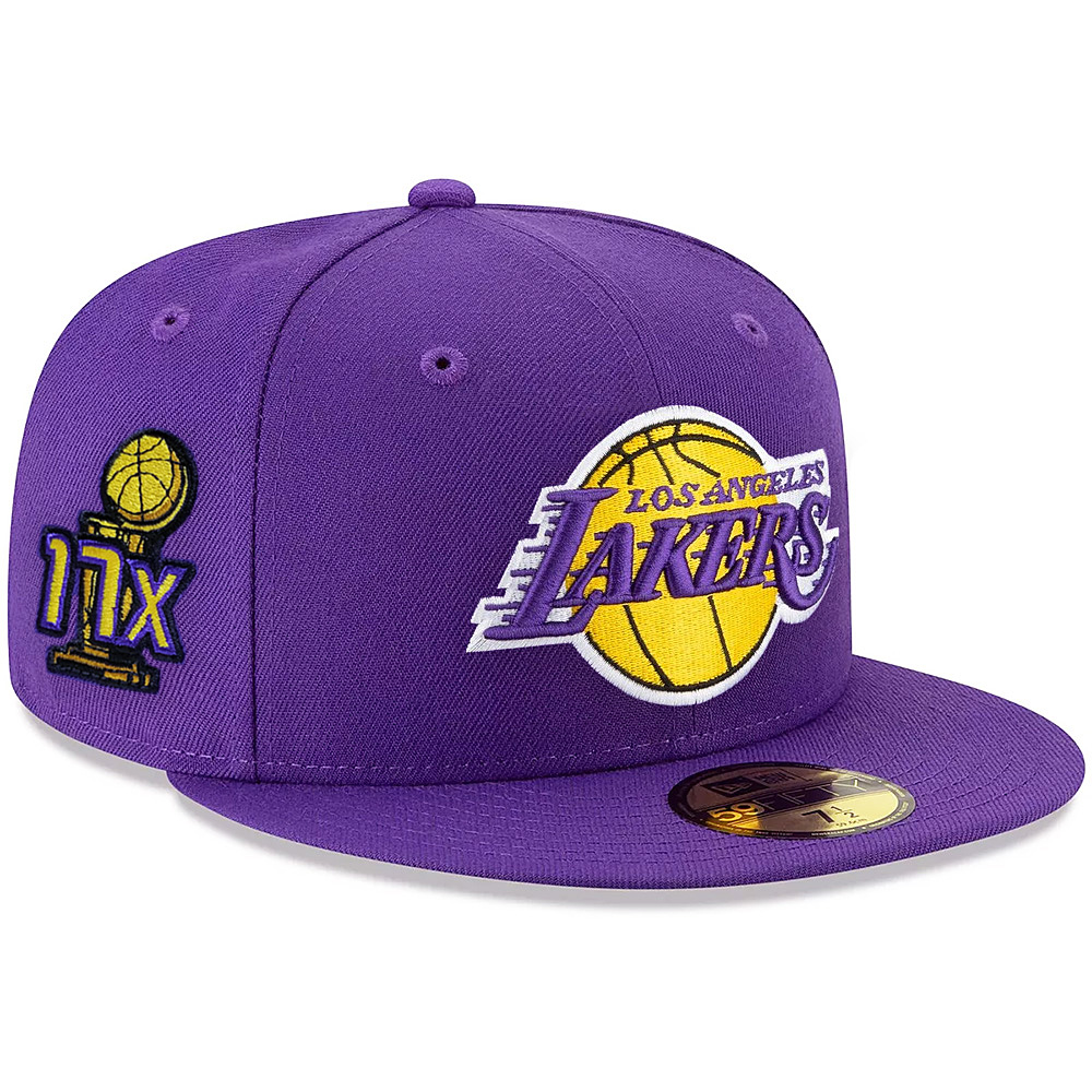 lakers 17x champions hat