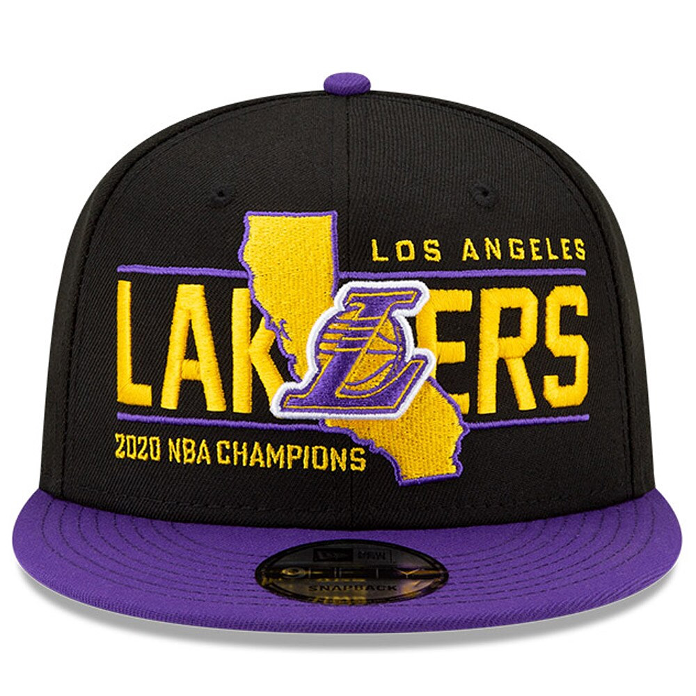 Men's New Era Purple Los Angeles Lakers 2020 NBA Finals Champions