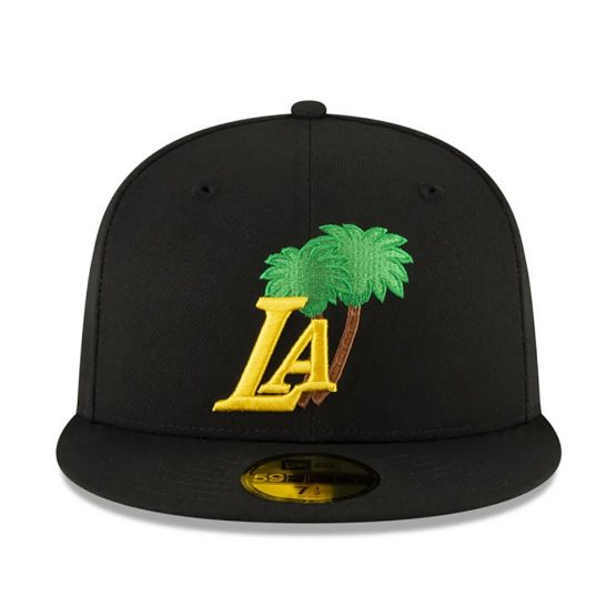 laker hat with palm tree