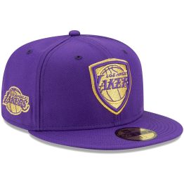 Los Angeles Lakers New Era 2020 NBA Finals Champs AOL 59FIFTY Fitted Hat -  Purple