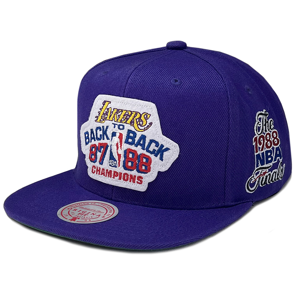 Mitchell & Ness 1987 NBA Finals Trucker Hat